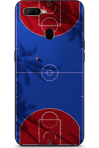 Oppo A5s Uyumlu Basketbol Sahası Baskılı Silikon Kılıf Renkli Oppo A5s Uyumlu Basketbol Sahası Baskılı Silikon Kılıf Renkli