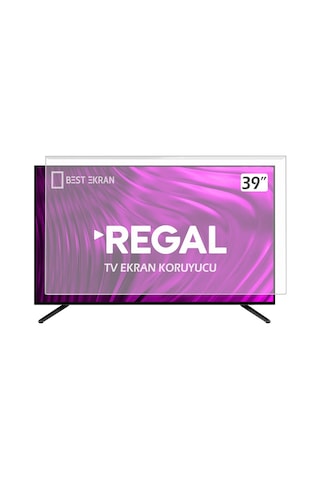 Bestekran Regal Uyumlu 39R653HC TV Ekran Koruyucu - 39" İnç Koruma Paneli