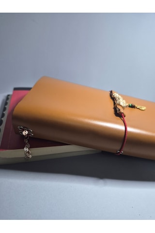 Gogo Hakiki Deri Travel Notebook Defter Kılıfı Style 2