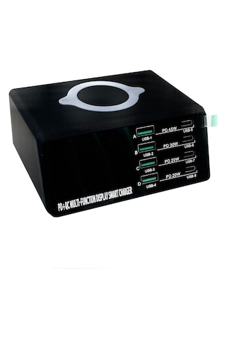 Wlx X9d 110w Çoklu Bağlantı Noktalı Akıllı Şarj Istasyonu + Kablosuz Şarj Cihazı Ac100-240v
