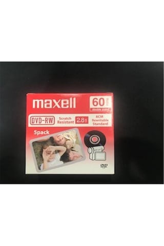 Maxell Dvd-rw 2.8gb 8cm Rewritable Standar Kamera Dvd Kdo