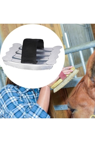Ximistore9 At Kıl Çıkarıcı - At Bakımı Aleti, Tüyleri Temizle, Rahatlatıcı Tarayıcı, At Malzemesi