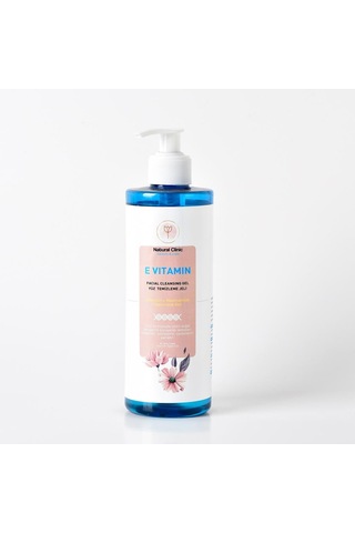Natural Clinic E Vitaminli Canlandırıcı ve Yüz Temizleme Jeli 400 ML
