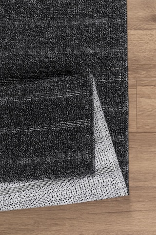 Oturma Odası Balkon Bahçe Mutfak Natura Kaymaz Tabanlı Jut Doğal Yıkanabilir Premium Kalite Bk104-antrasit