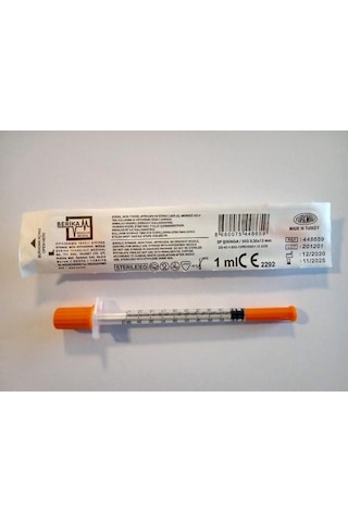 Süper İnsülin İğnesi 1 ml 100'lü Berika