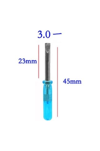 3mm Küçük Mini Düz Tornavida Saat Elektronik Tamiri