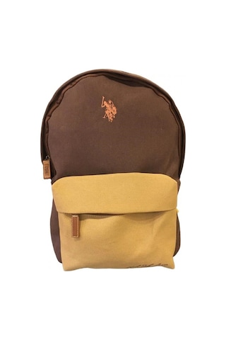U.S. Polo Assn. Unisex Sırt Çanta Kahve - Sütlü Kahve PLÇAN22030