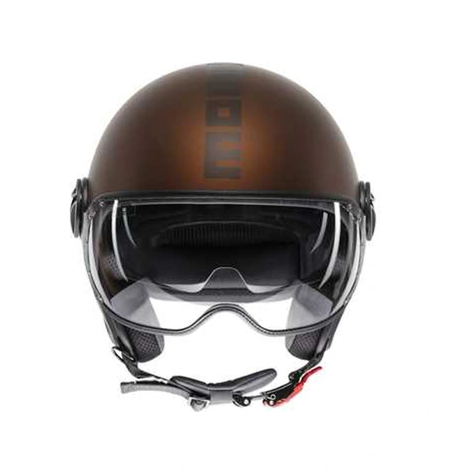 MomoDesign FGTR Evo Momo Açık Kask Mat Espresso Siyah