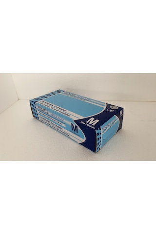 Bimel Nitril Pudrasız Muayene Eldiveni Mavi 100'lü