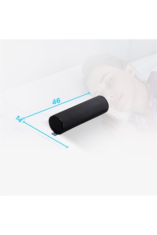 SimpleThePillow Silindir Yastık Boyun Bel Bacak İçin Çok Amaçlı Kullanım Yastığı 46*14