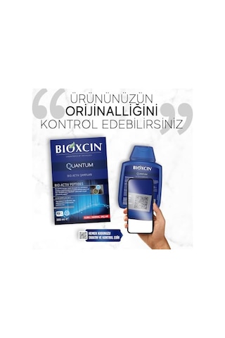 Quantum Şampuan Kuru Ve Normal Saçlar İçin 3x300 Ml Dökülme Ve İncelme Karşıtı Bio-activ Peptit, Biocomplex B11, Bal Ve Mentol İçerikli 76433794