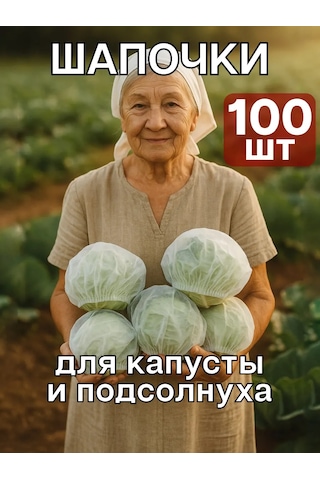 Domsadmarket Lahana Ve Ayçiçeği İçin Şapka 100 Ad 161626382