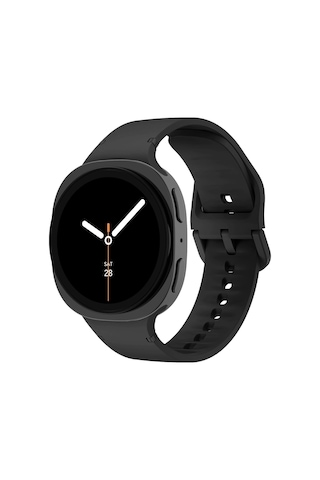 Samsung Galaxy Uyumlu Watch 8 40mm 44mm Classic 46mm Lansman 1-1 Kordon Spor Silikon Band