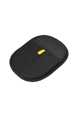 Maiyame Çift Taraflı Silikon Tüy Alma Eldiveni - Kedi Köpek Bakımı, Tüy Temizleme, Saç Dökümü Önleme - Siyah Opp Paket Siyah