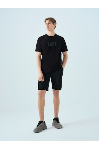 LOFT Regular Fit Erkek Şort Lf2040264 Q1.v1 Siyah