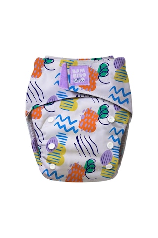 Bambino Mio Yıkanabilir Bebek Bezi 0-54 Ay Scribble Standart