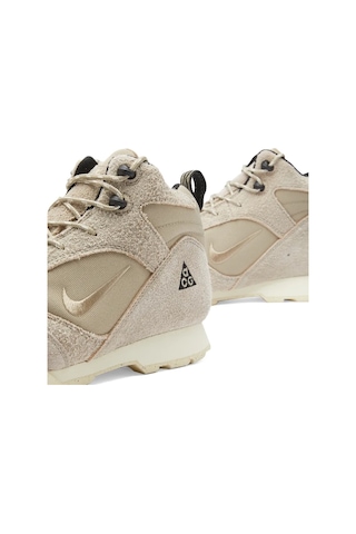 Nike Acg Torre Mid Waterproof Unisex Shoes Bilekli Su İtici Hakiki Deri Trekking Outdoor Ayakkabı Krem Gri