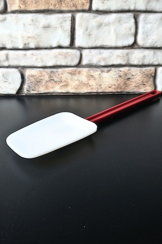 Jumbo Boy Silikon Spatula-düz Spatula-tek Taraflı-35 Cm