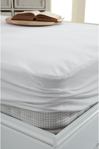 Decovilla 11 Ebat Micro Fitted Sıvı Geçirmez Alez Beyaz