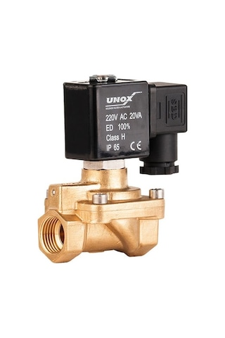 Unox Genel Maksat Normalde Açık Solenoid Valf (0,5-16 BAR)