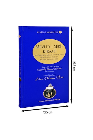 Cübbeli Ahmed Hoca Mevlid-I Şerif Kıraati Kitabı-1171