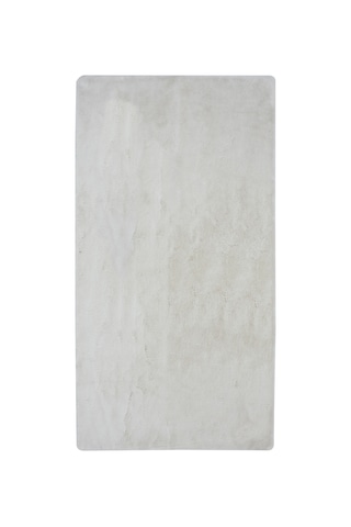 Tavşan Tüyü Taş Post Peluş Çift Renk İthal Süet Tabanlı Premium Halı Bej