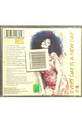 Müzik Cd Sidir Plak Değildir Cd Diana Ross Every Day Is A New D