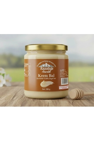 Krem Bal 500g Sürülebilir %100 Doğal Bal Krem Bal 500g Sürülebilir %100 Doğal Bal