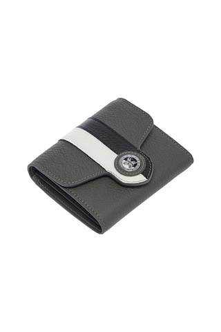 Tergan Gri Deri Kadın Cüzdan - S1cb00005814-s32 Gri
