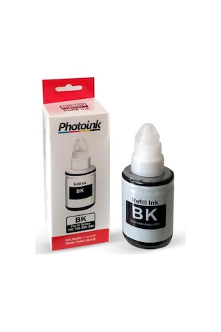 Photoink Canon G3410 Siyah Mürekkep 135 Ml Gı-490