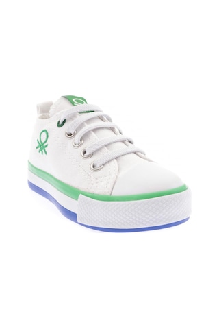 Benetton Bn-30653-22y Çocuk Spor Ayakkabı BN-30653-R0302 Beyaz - Yeşil