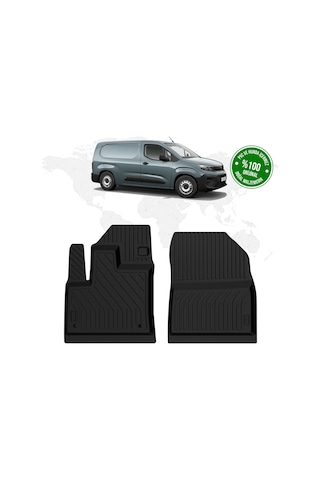 Opel Combo Panelvan 4d Havuzlu Paspas Ön İki Parça 2024 Model Ve Sonrası