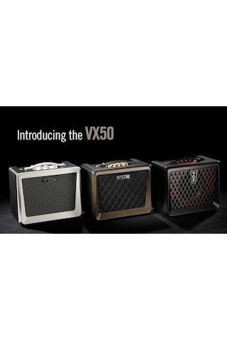 Vox Vx50 50W 1X8 Bass Guitar Combo Amp Ba Bas Gitar Amfisi