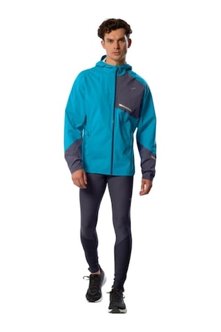 Mizuno Waterproof 20k Er Erkek Yağmurluk Mavi Çok Renkli