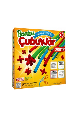 5462 Bambu Çubuklar - 300 Parça / +3 Yaş
