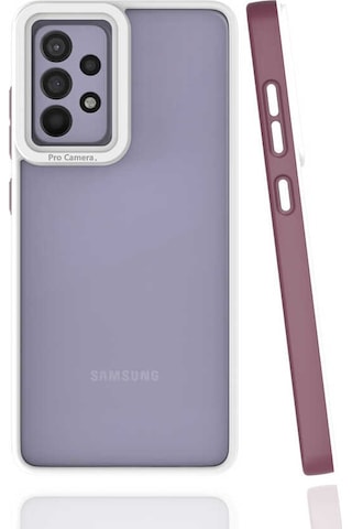 Zore Galaxy Uyumlu A52 Kılıf Msra Mima Kapak - Siyah Siyah