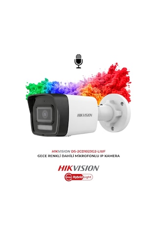 Ds-2cd1023g2-lıuf 2mp 30m Gece Görüşlü Poe Bullet Ip Kamera