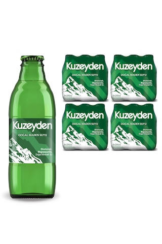 Kuzeyden Doğal Maden Suyu 24x200ml Kuzeyden Doğal Maden Suyu 24x200ml