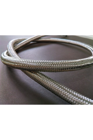 Ezk 2 Adet 50 Cm 3/8*3/8 Nipelli Çelik Örgülü Flex Bağlantı Hortumları