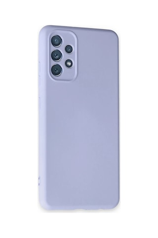 Kahveci.store Samsung Galaxy A13 4g Kılıf Nano İçi Kadife Silikon - Lila 22