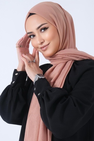 Harem Scarf Brisa Vual Şal - Gül - Gül