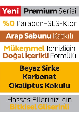 Sleepy Easy Clean Premium Arap Sabunu Katkılı Yüzey Temizlik Havlusu Mendili 3x100 (300 Yaprak) 