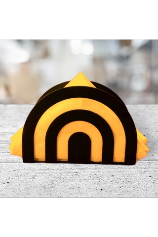 Glare Peçetelik Halka Mat Siyah Mat Siyah