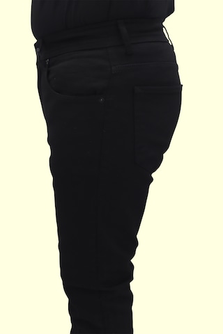 Denim Cartel Dmctekstil Erkek Siyah 1005 Yüksek Bel Dar Kesim Boru Paça Jean Pantolon