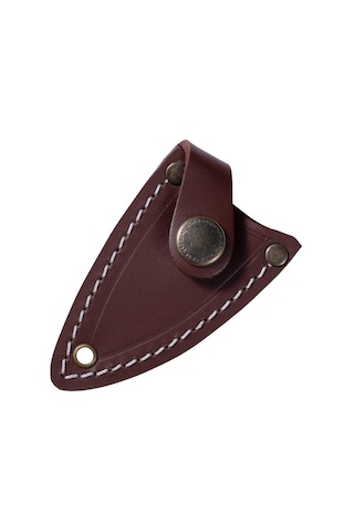 Cudeman 200-jm Yoda Brown Juma Micarta Saplı Deri Kılıflı Kamp Bıçak Kahverengi
