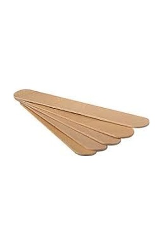 100 Adet Ağda Spatulası - Dil Basma Çubuğu 001 Siyah