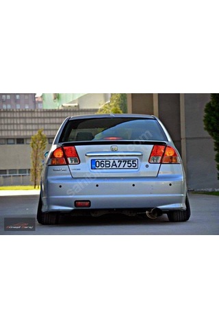 Honda Civic Vtec 2 İnce Spoiler Fiber