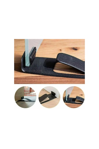 Porsima Yapışkanlı Kapı Stoperi - 5'li Kapı Kapı Altı Takozu