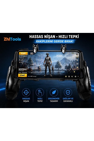 Zhltools Telefon Oyun Pubg Tetik Aparatı Gamepad
