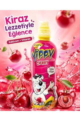 Rauch Yippy Kiraz Meyveli İçecek Akıllı Kapak Pet Şişe 12 x 330 ML